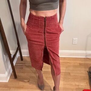 Free People— We the free pencil skirt